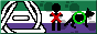ΘΔ Theriantrope (Vulpes Vulpes) Therian Delta Theta symbol with a human crossed out and an animal checked